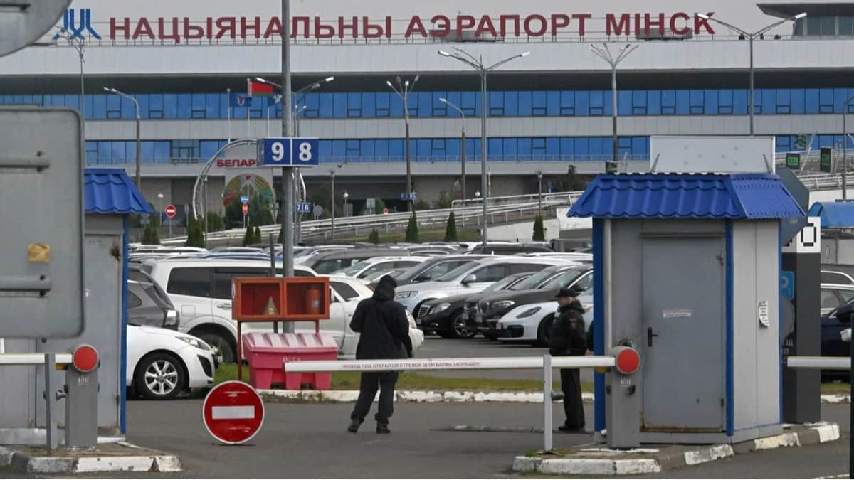 Аэропорт Минска. Фото: Анатолий Жданов / Коммерсантъ / Sipa USA / Vida Press