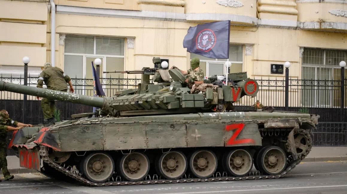 ЧВК «Вагнер» в Ростове 24 июня. Фото: «Новая-Европа»