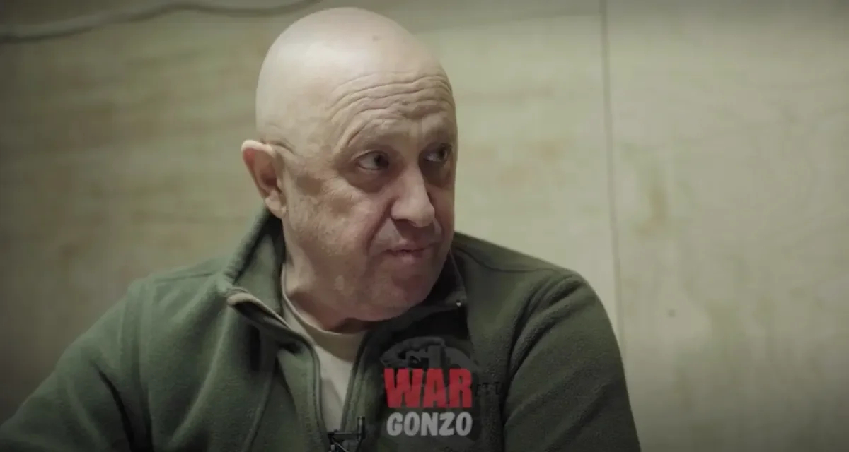 Yevgeny Prigozhin. A screenshot from the interview