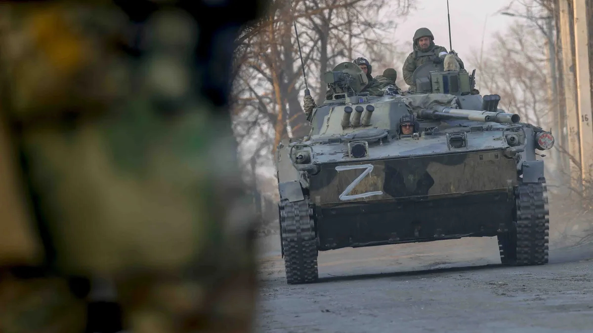 Russian forces retreating?