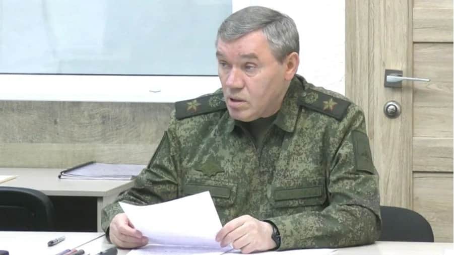 Глава Генштаба ВС РФ Валерий Герасимов. <span>Фото: пресс-служба Кремля</span>