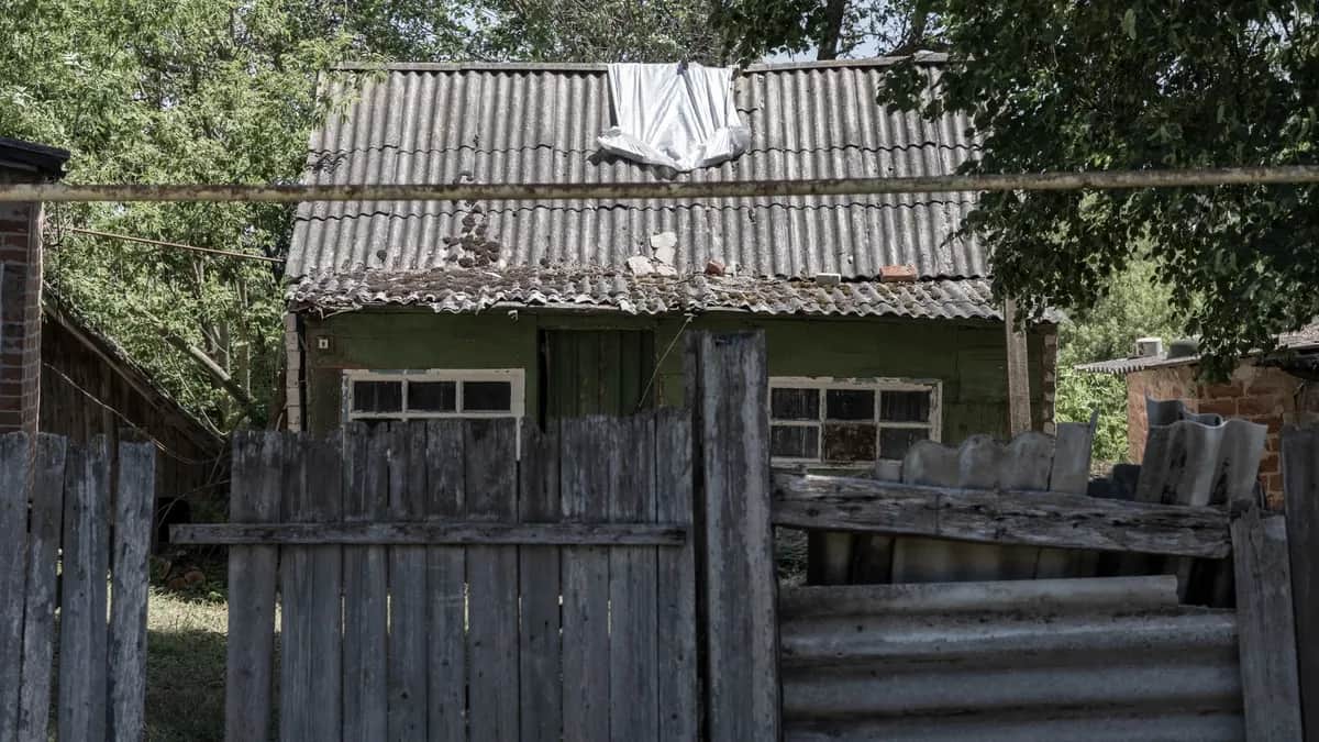 Дом в Солохах. Фото: Арден Аркман / специально для «Новой газеты. Европа»