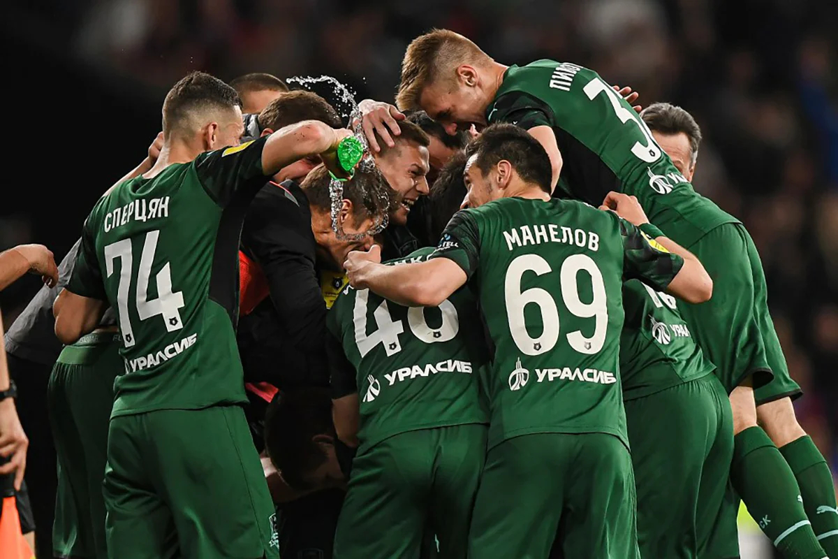 Воспитанники Академии «Краснодара» после матча с ЦСКА. Фото: Telegram / @fckrasnodar