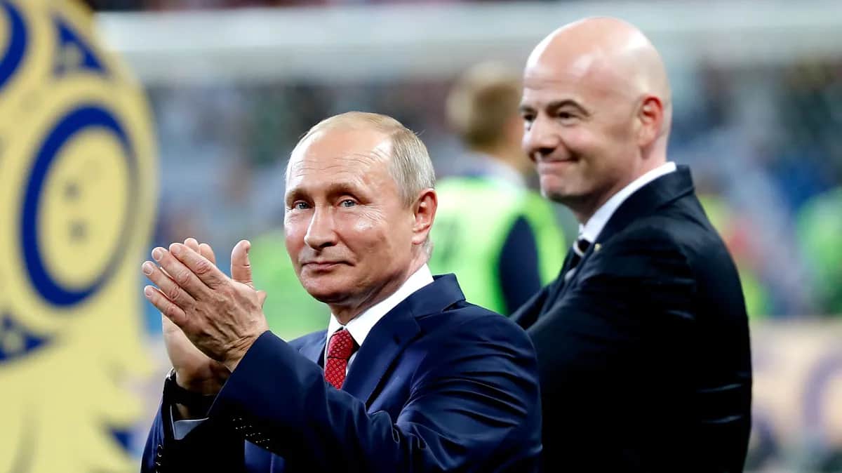 Ukraine slams ‘infantile’ FIFA president for proposing lifting Russia ban