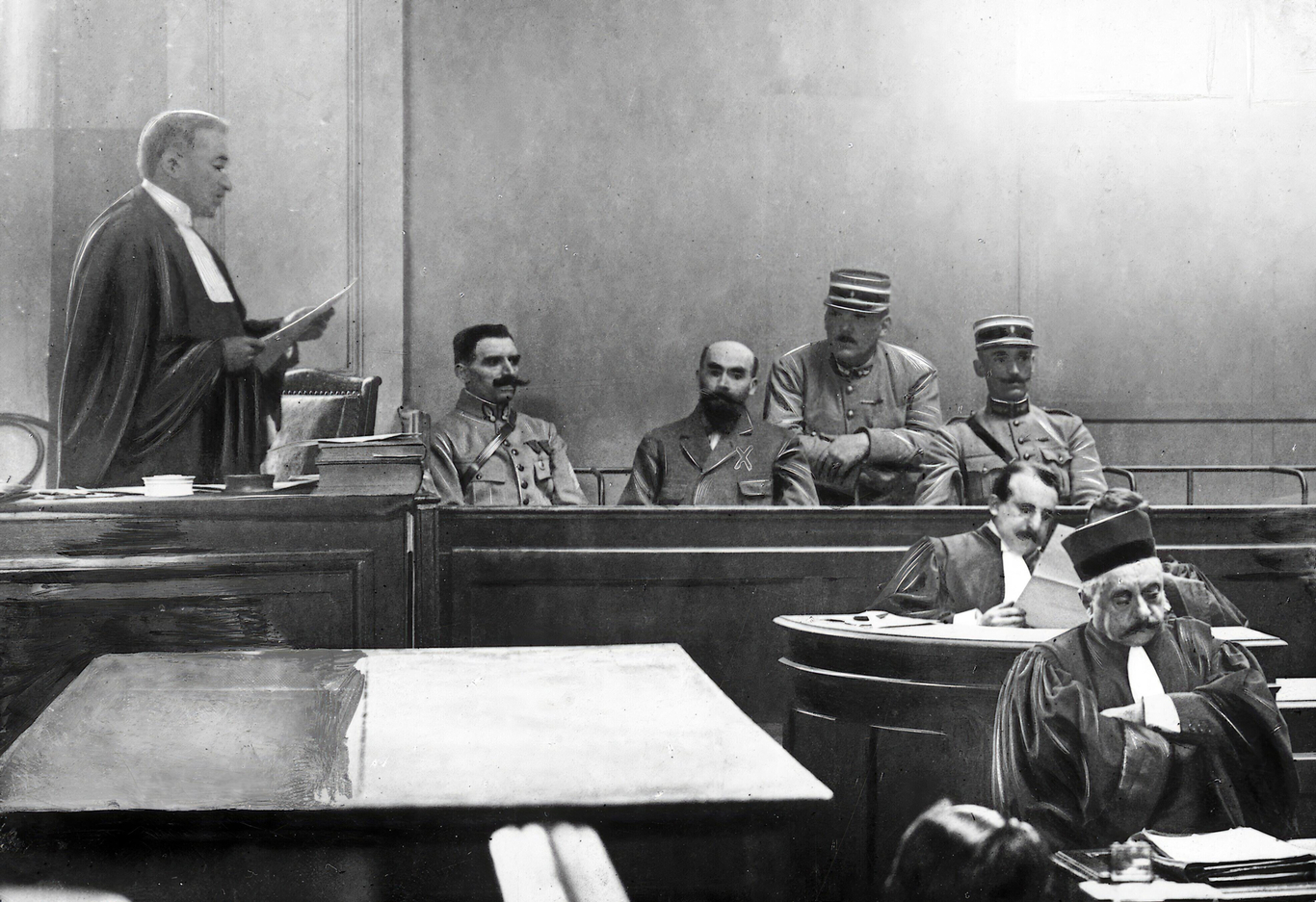 Судебный процесс над Анри Ландрю. Париж, Франция. Ноябрь 1921 года. Фото: Alamy / Vida Press