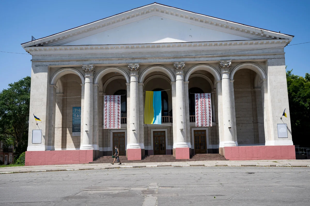 Херсонский областной театр, 24 июня 2023 года. Фото: Ondrej Deml / CTK / ddp / Vida Press