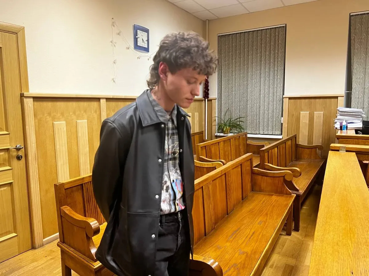 Шарлот в зале суда. Фото: пресс-служба судов Петербурга