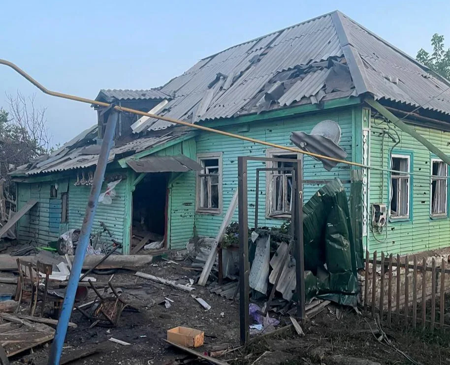Последствия обстрела в Судже Курской области, 6 августа 2024 года. Фото: телеграм-канал Алексея Смирнова