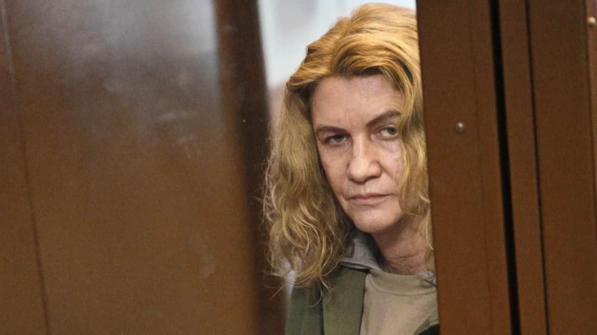 Ольга Миримская на оглашении приговора в Измайловском суде Москвы, 10 декабря 2024 года. Фото: Евгений Разумный / Коммерсантъ / Sipa USA / Vida Press