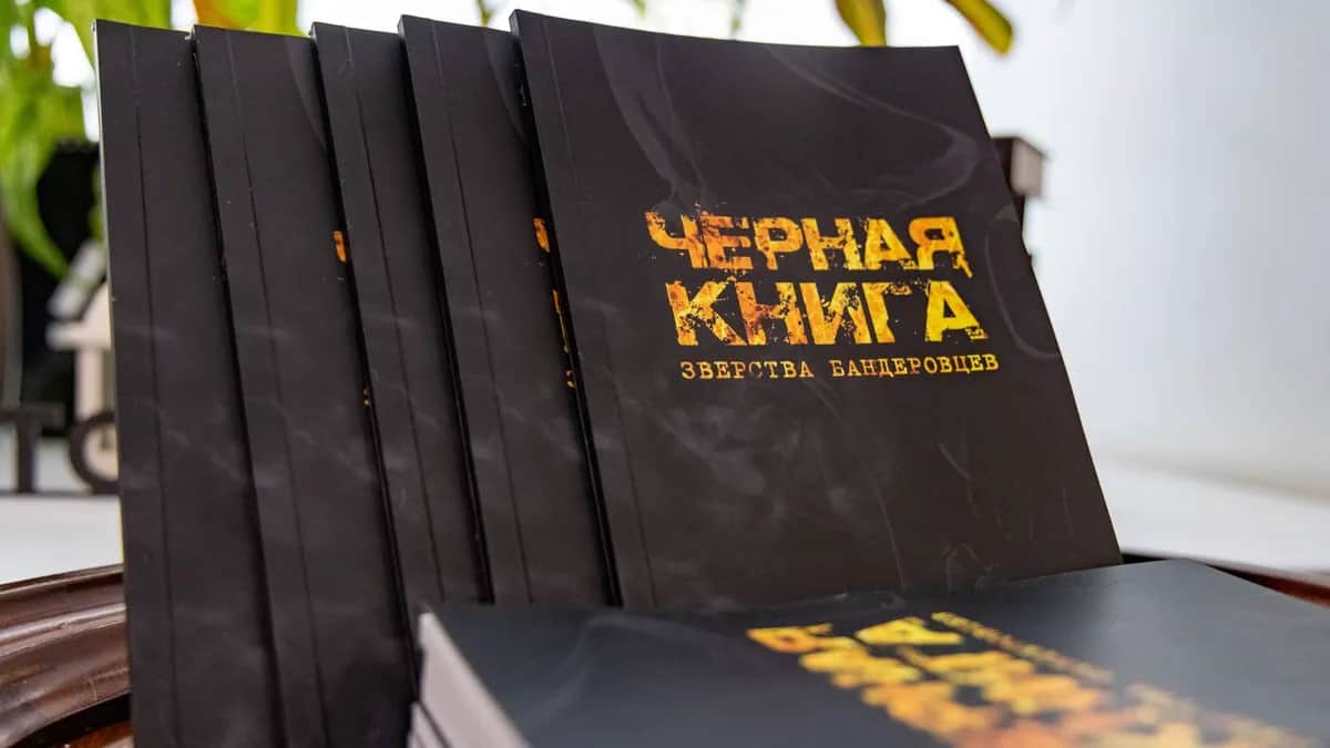 «Черная книга. Зверства современных бандеровцев — украинских неонацистов 2014–2023». Фото: Российское военно-историческое общество