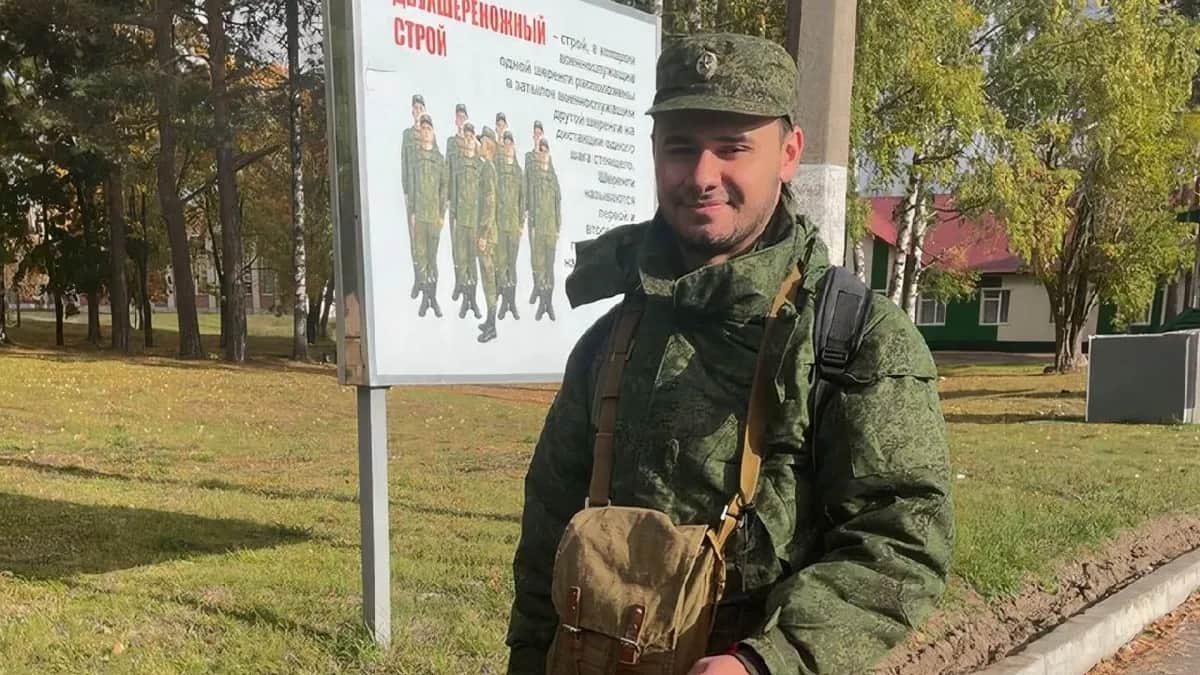 Мобилизованный петербуржец Кирилл Березин. Фото из личного архива