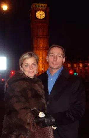 Vadim Chechel and Maria Stroganova in London