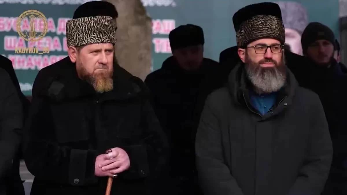 Скриншот из видео, опубликованного в телеграм-канале Рамзана Кадырова