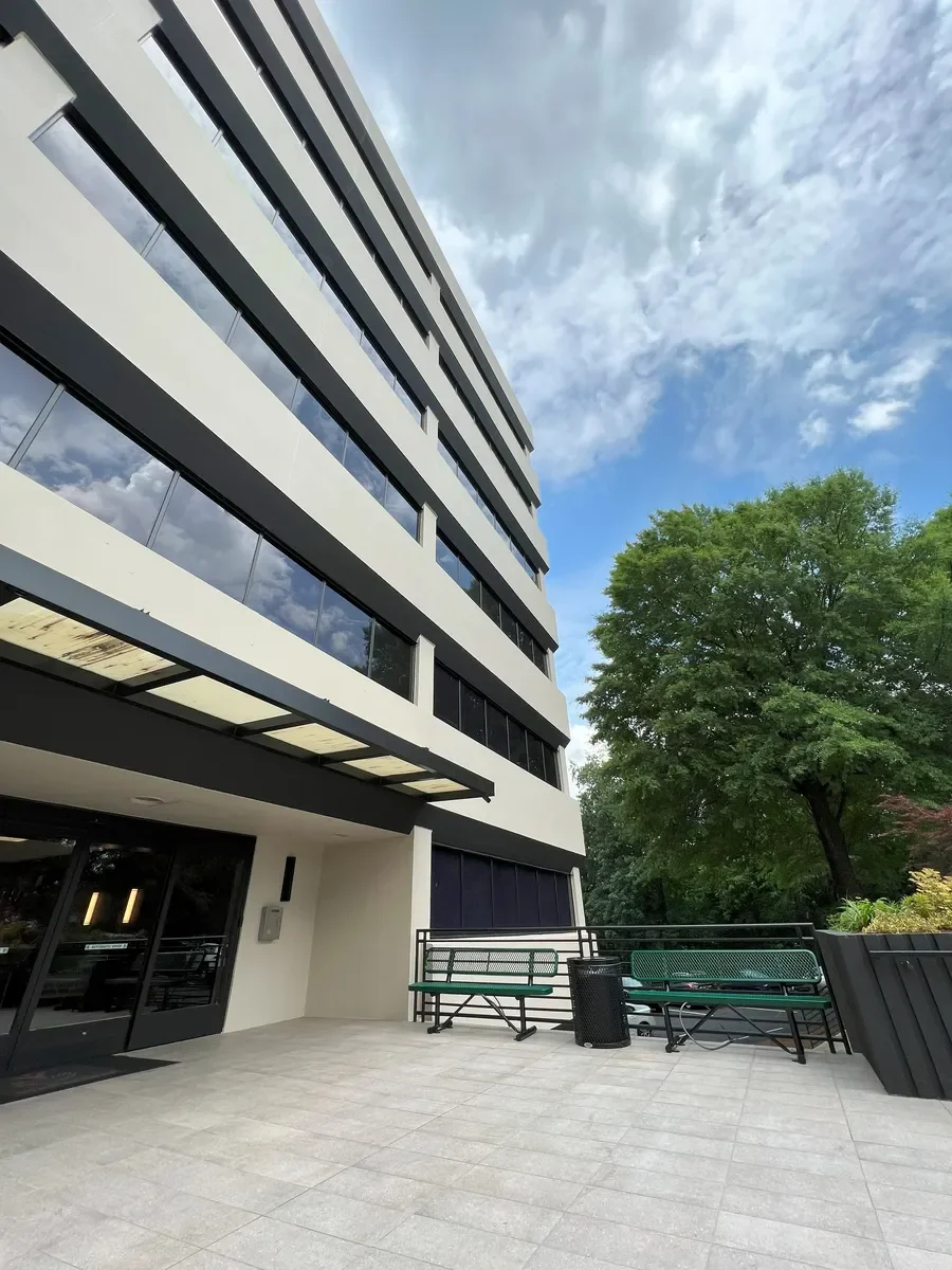 The building where Carolina Antonini’s office is located. Photo courtesy of the author