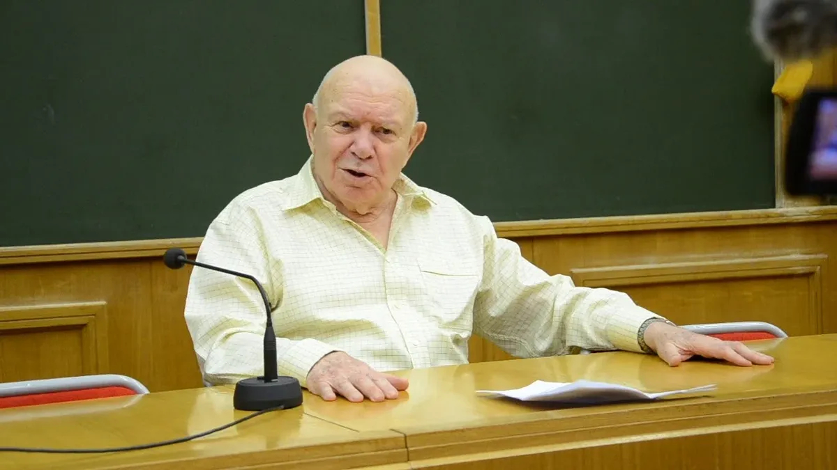 Teodor Shanin, founder of the Moscow School of Social and Economic Sciences Photo by msses.ru