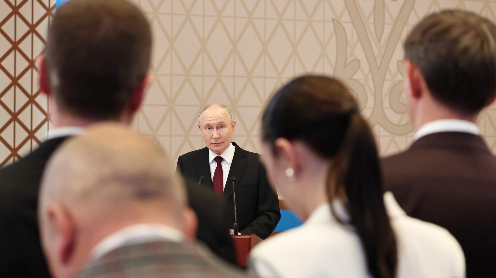 Владимир Путин на встрече с журналистами. Фото: официальный сайт Кремля