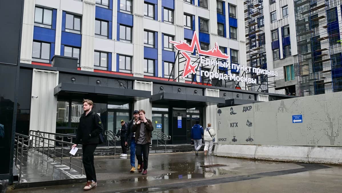 Единый пункт призыва в Москве, 1 апреля 2025 года. Фото: Сергей Киселев / АГН «Москва»