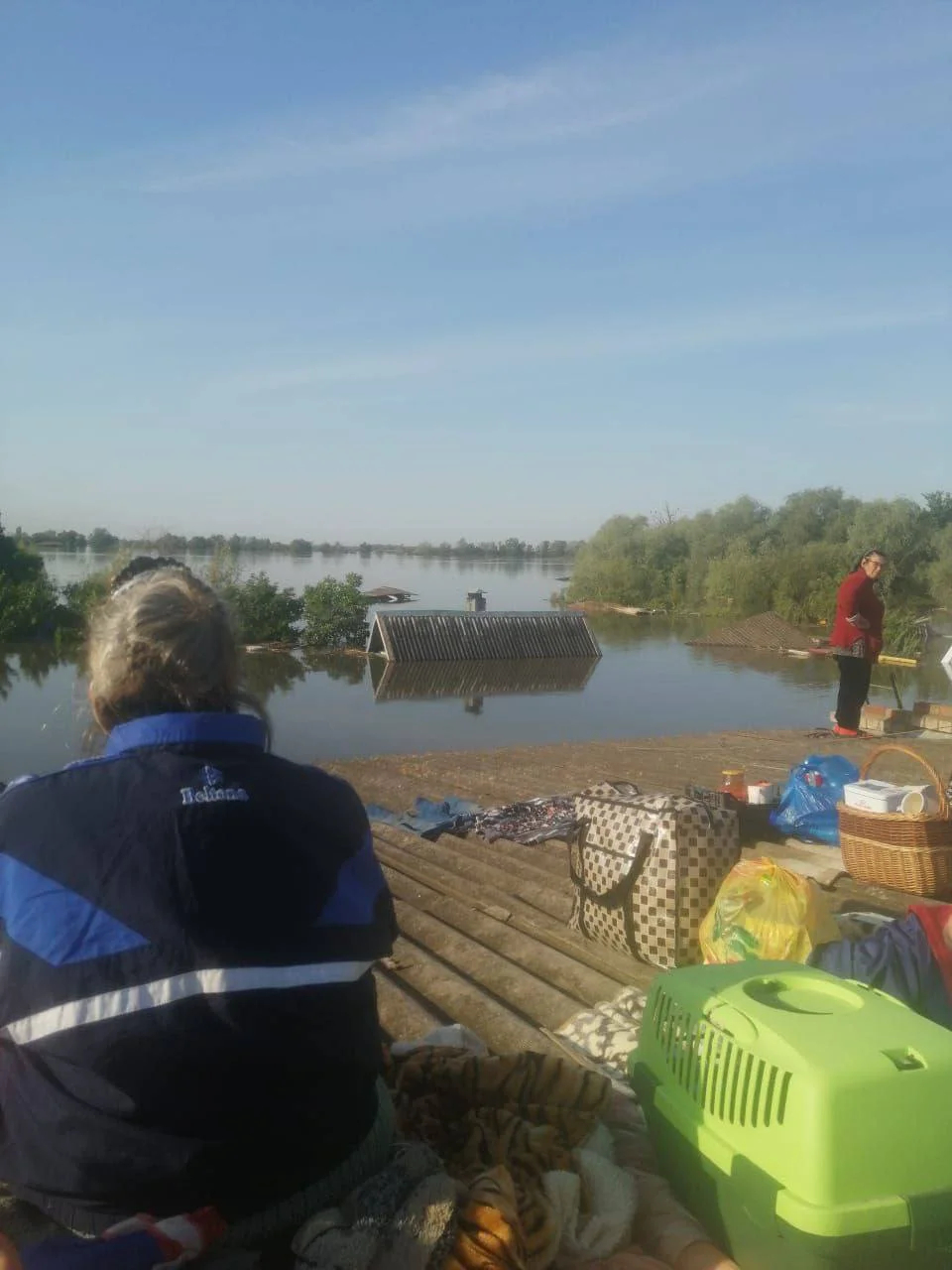 Жители города Олешки. Фото из соцсетей