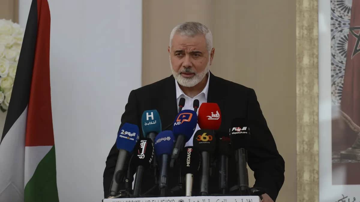Исмаил Хания. Фото: Stringer / EPA-EFE