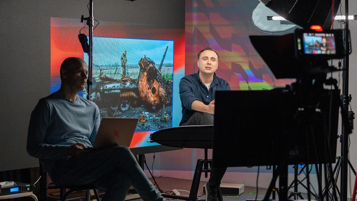 Ivan Zhdanov launches the FBK YouTube channel Popular Politics in 2022. Photo: FBK