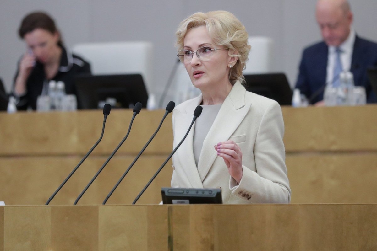 Ирина Яровая на заседании Госдумы. Фото: duma.gov.ru