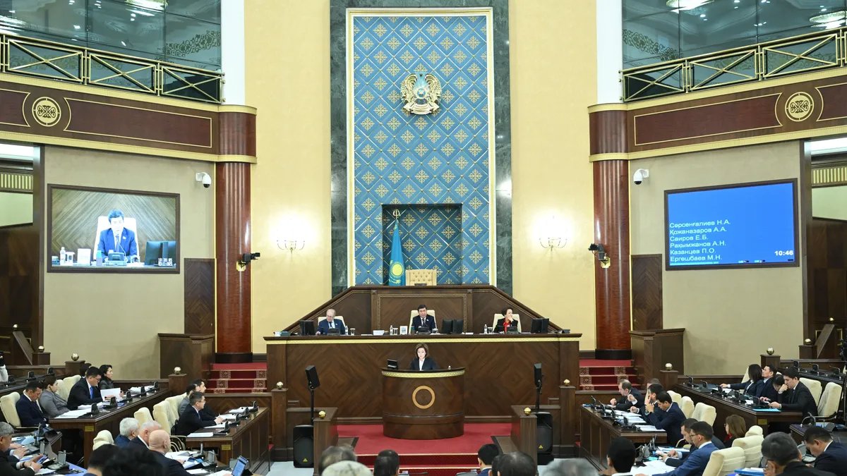 Deputies vote in Kazakhstan’s lower house of parliament. Photo: Official Mazhilis homepage