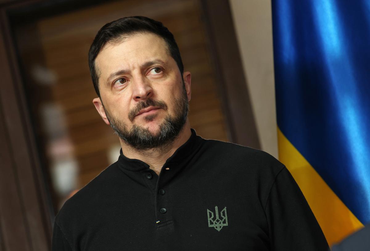 Ukrainian President Volodymyr Zelensky attends the Munich Security Conference, 15 February 2025. Photo: EPA-EFE / Sean Gallup / POOL