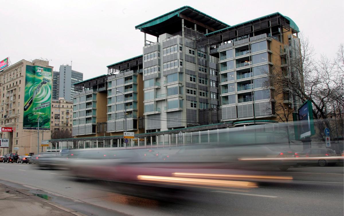 The British Embassy in Moscow. Photo: EPA/SERGEI CHIRIKOV