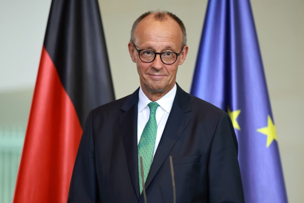 German Chancellor Friedrich Merz holds a press conference in Berlin, 2 September 2025. Photo: EPA/Clemens Bilan