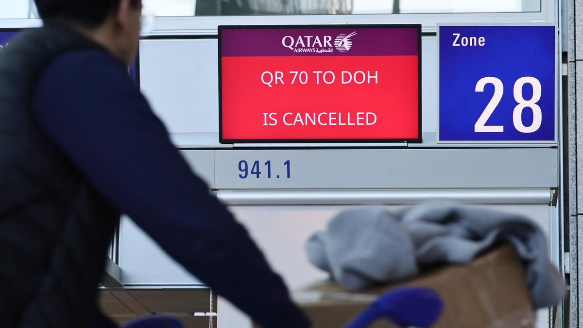 Тысячи авиарейсов были отменены из-за боевых действий на Ближнем Востоке