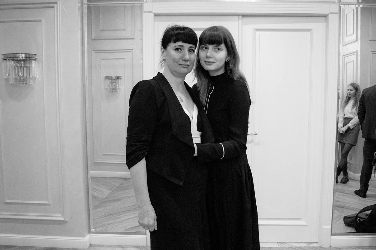 Олеся Кривцова с мамой. Фото: личный архив Кривцовой