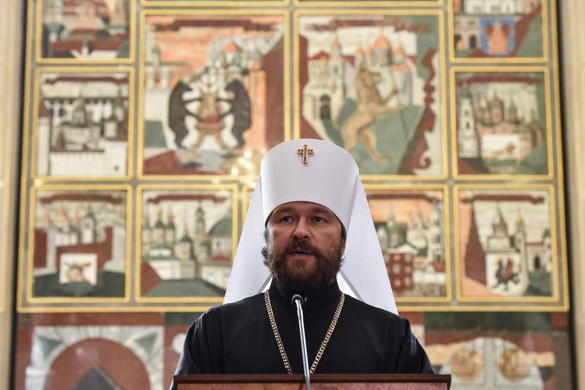 Митрополит Иларион. Фото: Василий Максимов / AFP / Scanpix / LETA